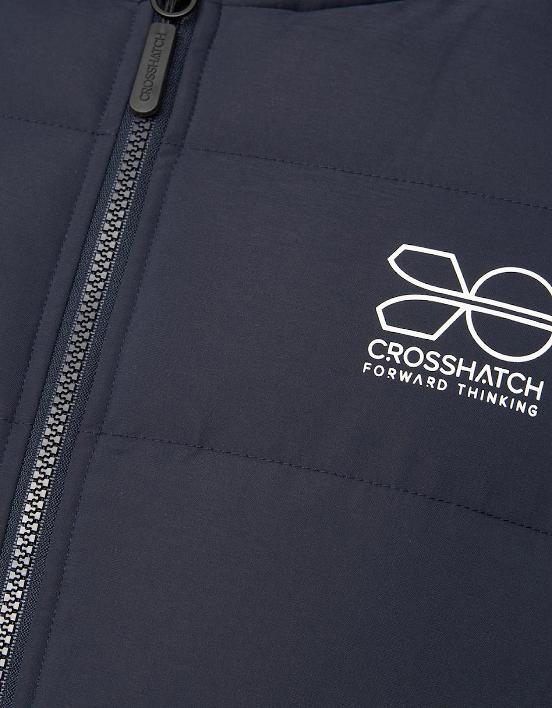 Crosshatch Pitsburg Jacket Mens Navy