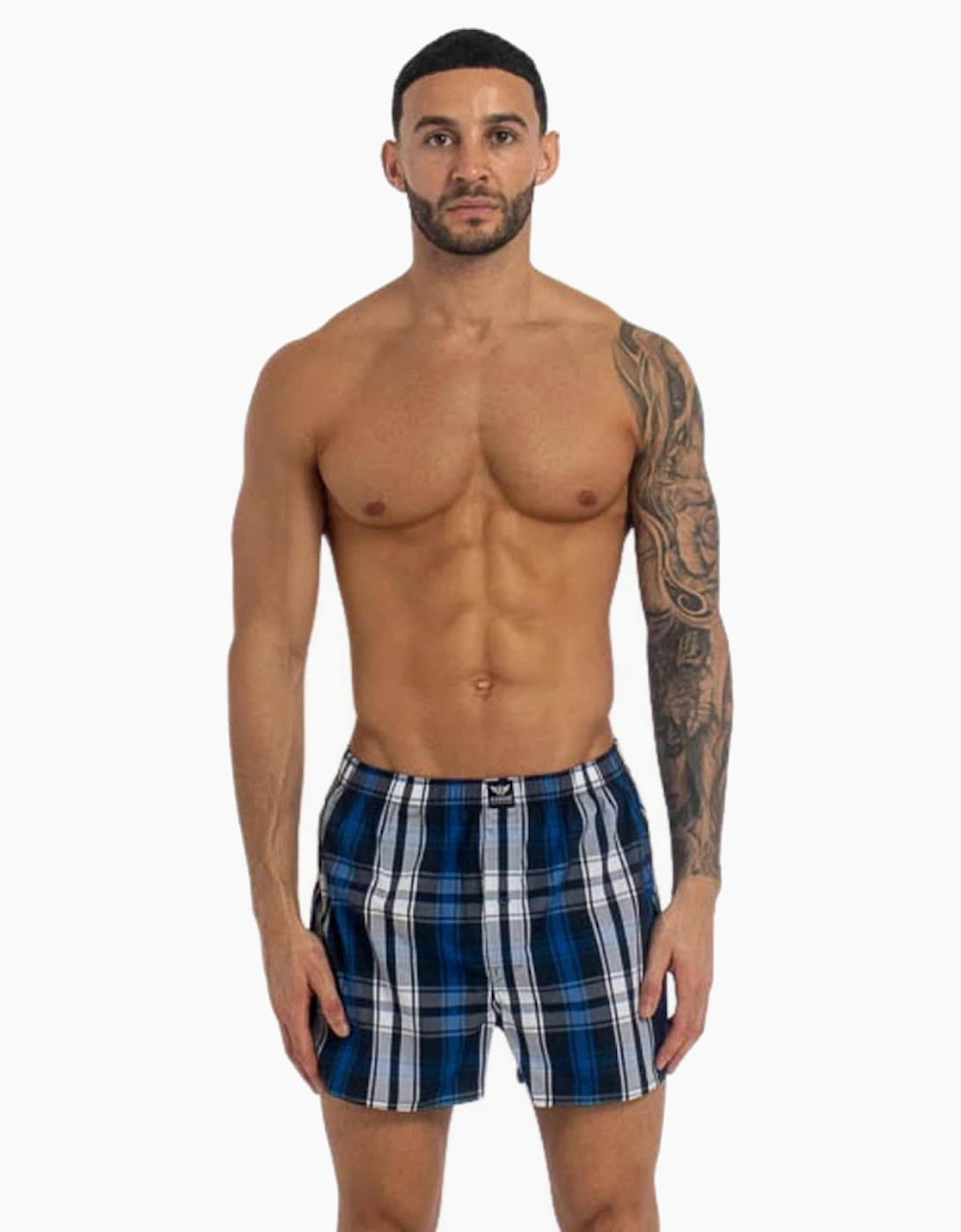 Kandor Hexster 6pk Boxer Shorts Mens Assorted Check