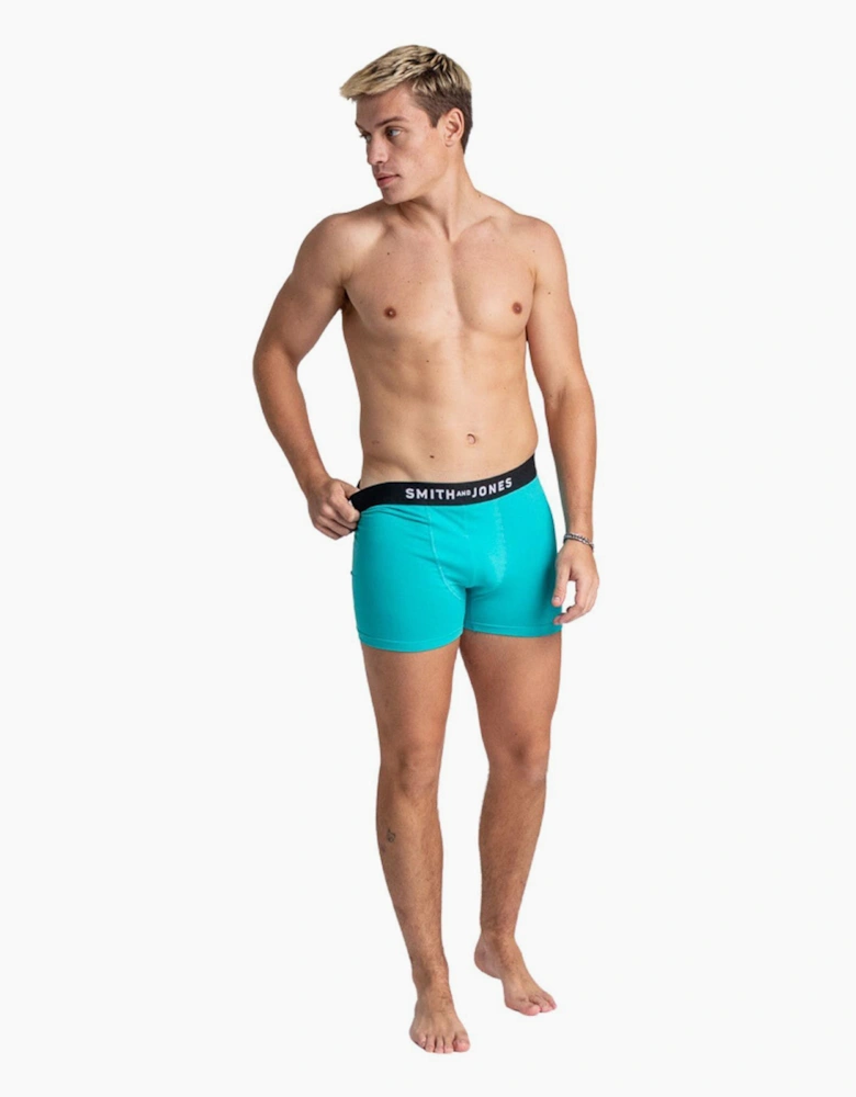 Smith & Jones Tovin 5pk Boxer Shorts Mens Assorted