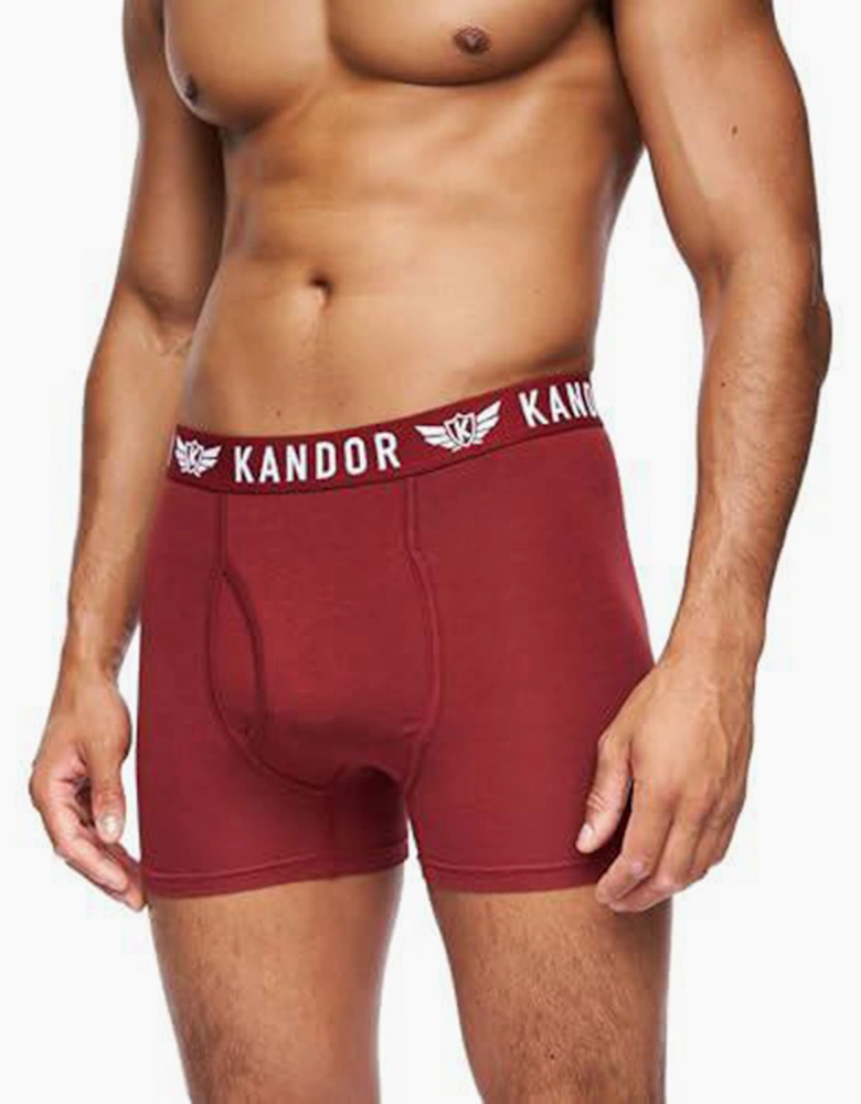 Kandor Quinfly 5pk Boxer Shorts Mens Assorted