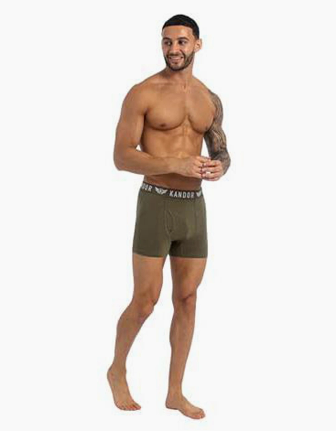 Kandor Quinfly 5pk Boxer Shorts Mens Assorted