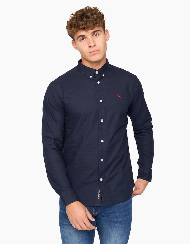 Bewley & Ritch Chatmen Slim Fit Shirt Mens Dark Blue / Navy