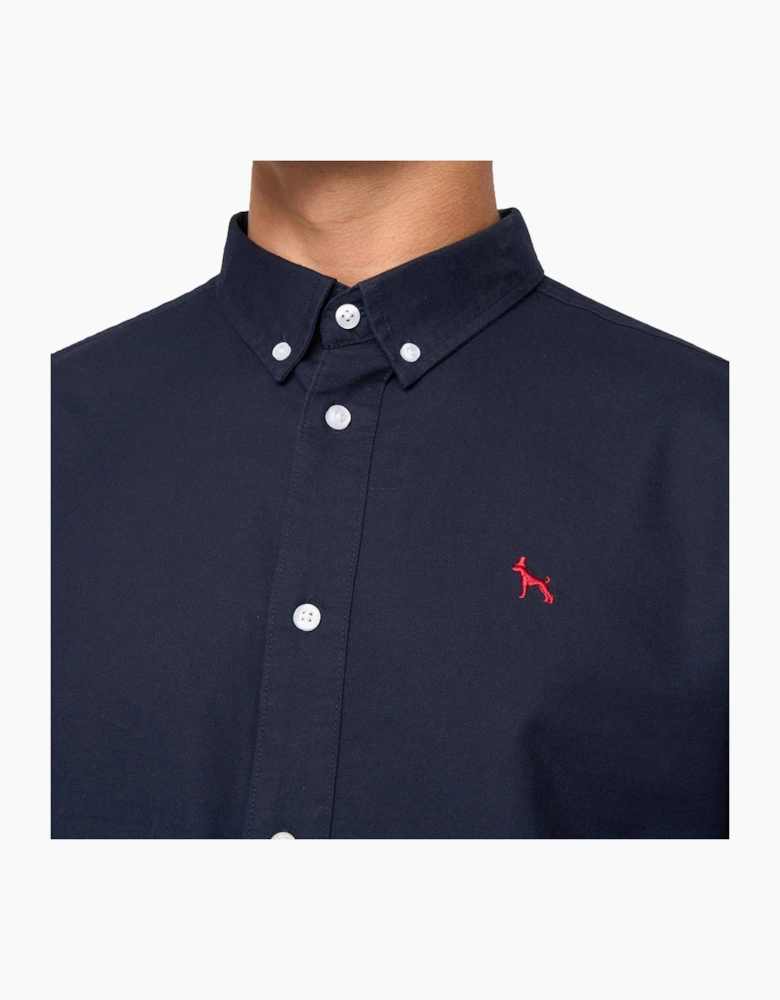 Bewley & Ritch Chatmen Slim Fit Shirt Mens Dark Blue / Navy