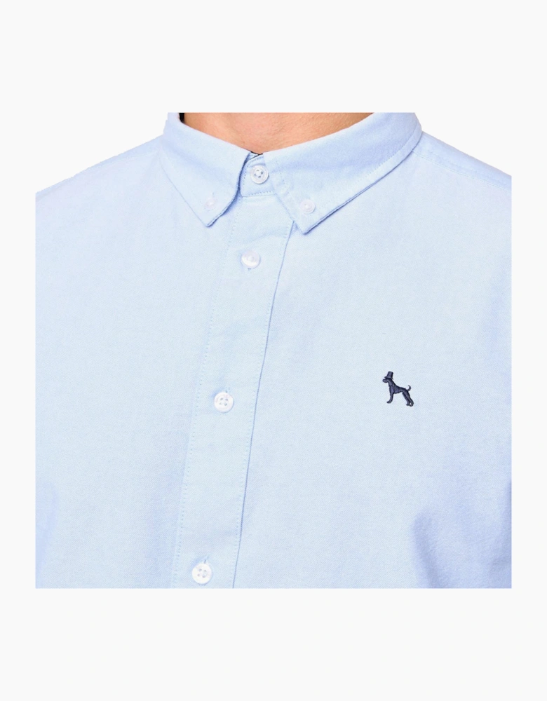 Bewley & Ritch Chatmen Slim Fit Shirt Mens Blue