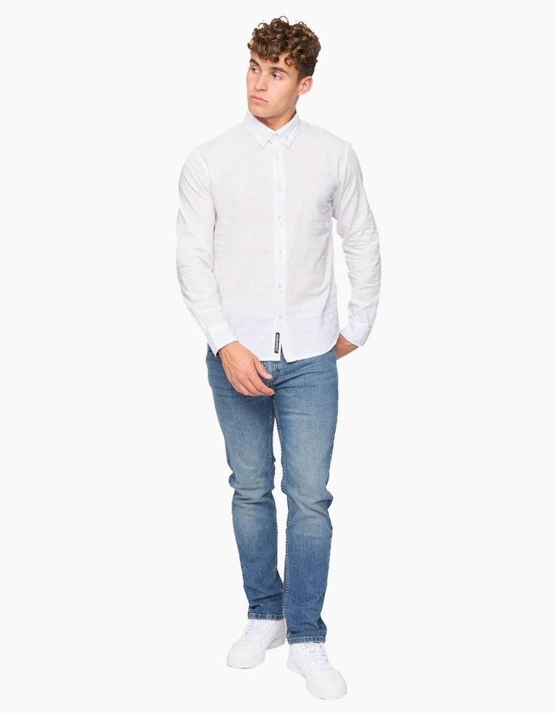 Bewley & Ritch Edgeworth Slim Fit Shirt Mens White