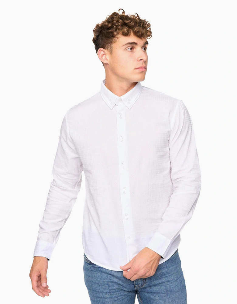 Bewley & Ritch Edgeworth Slim Fit Shirt Mens White