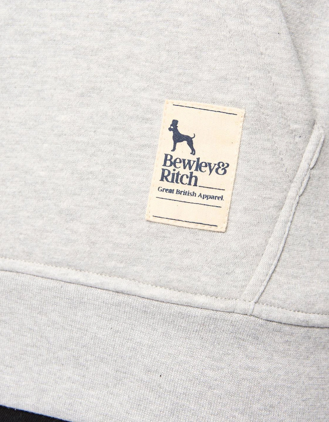 Bewley & Ritch Nuford Hoodie Mens Light Grey