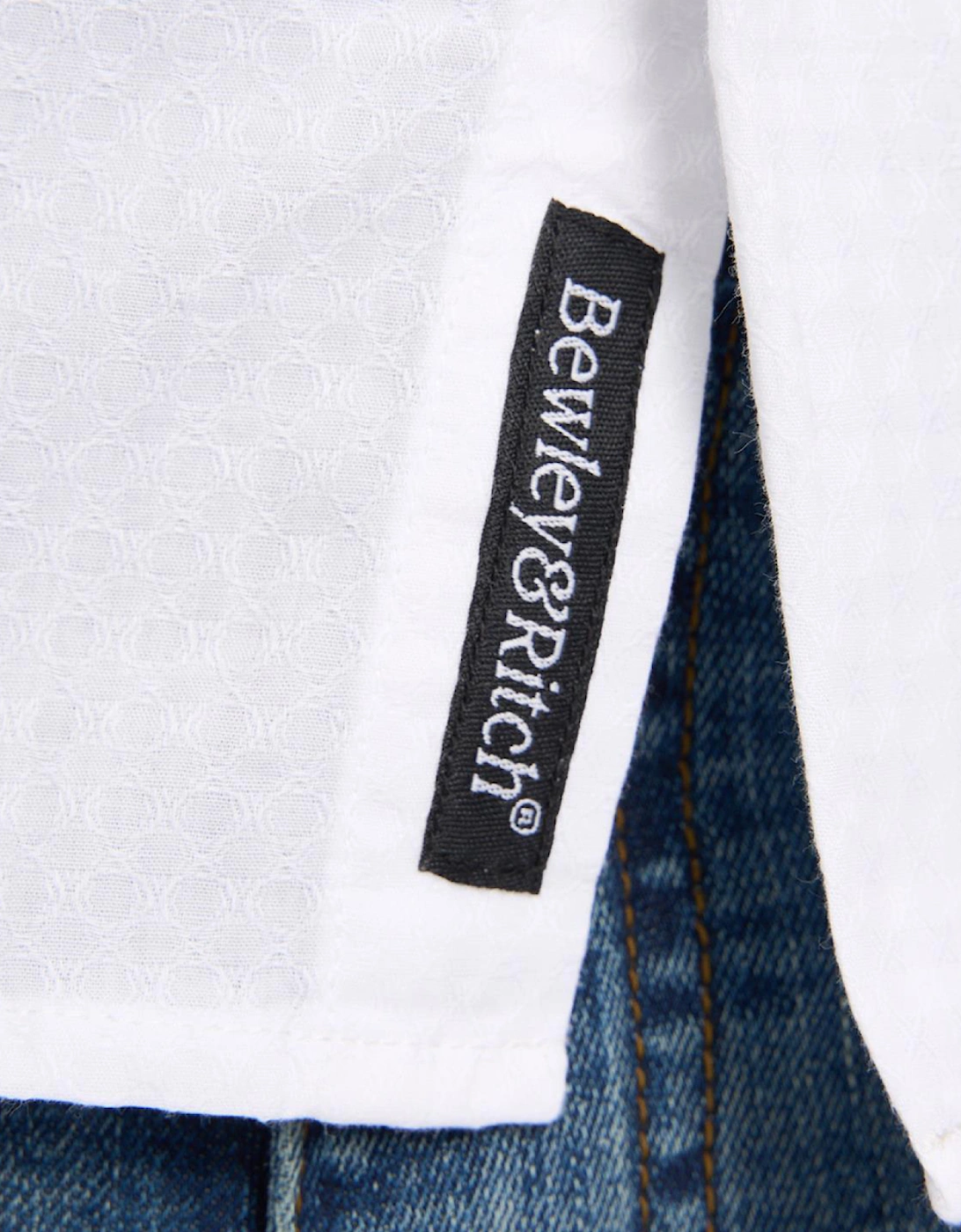 Bewley & Ritch Edgeworth Slim Fit Shirt Mens White