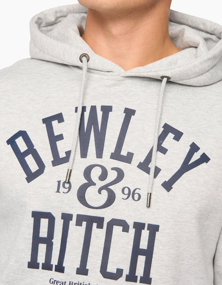 Bewley & Ritch Nuford Hoodie Mens Light Grey