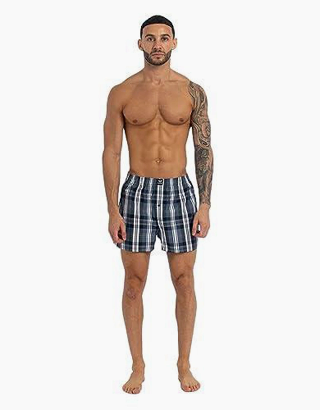 Kandor Nightling 6pk Boxer Shorts Mens Blue / Navy