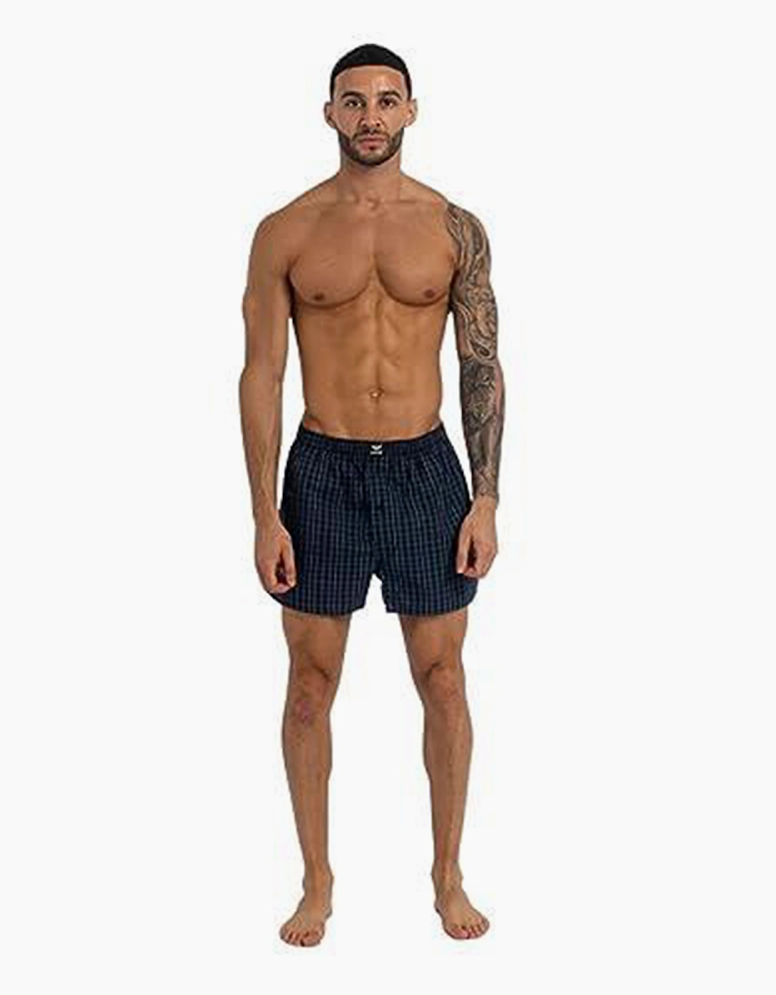 Kandor Nightling 6pk Boxer Shorts Mens Blue / Navy