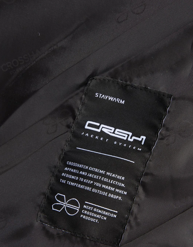 Crosshatch Bentlays Hooded Jacket Mens Black