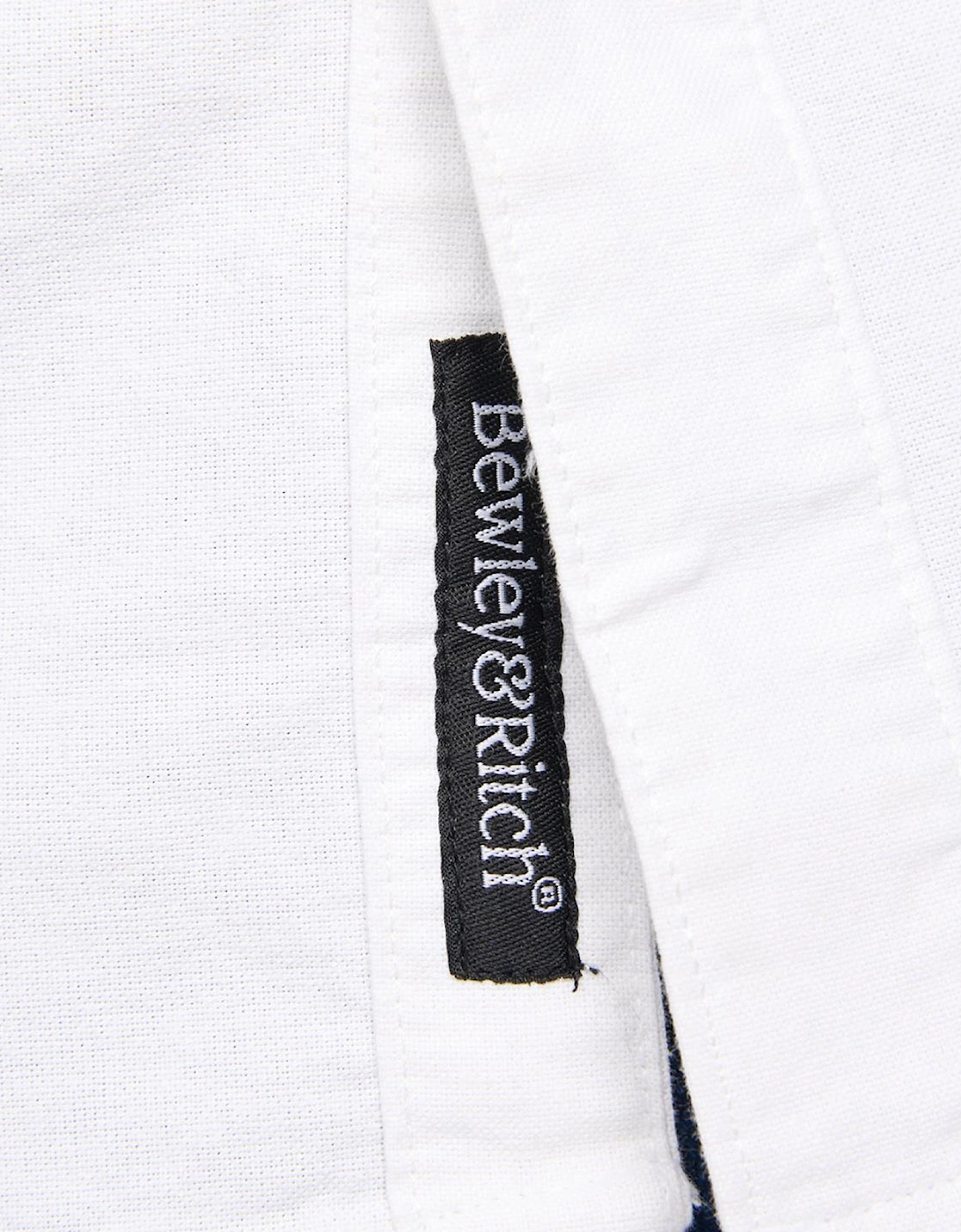 Bewley & Ritch Chatmen Slim Fit Oxford Shirt Mens White