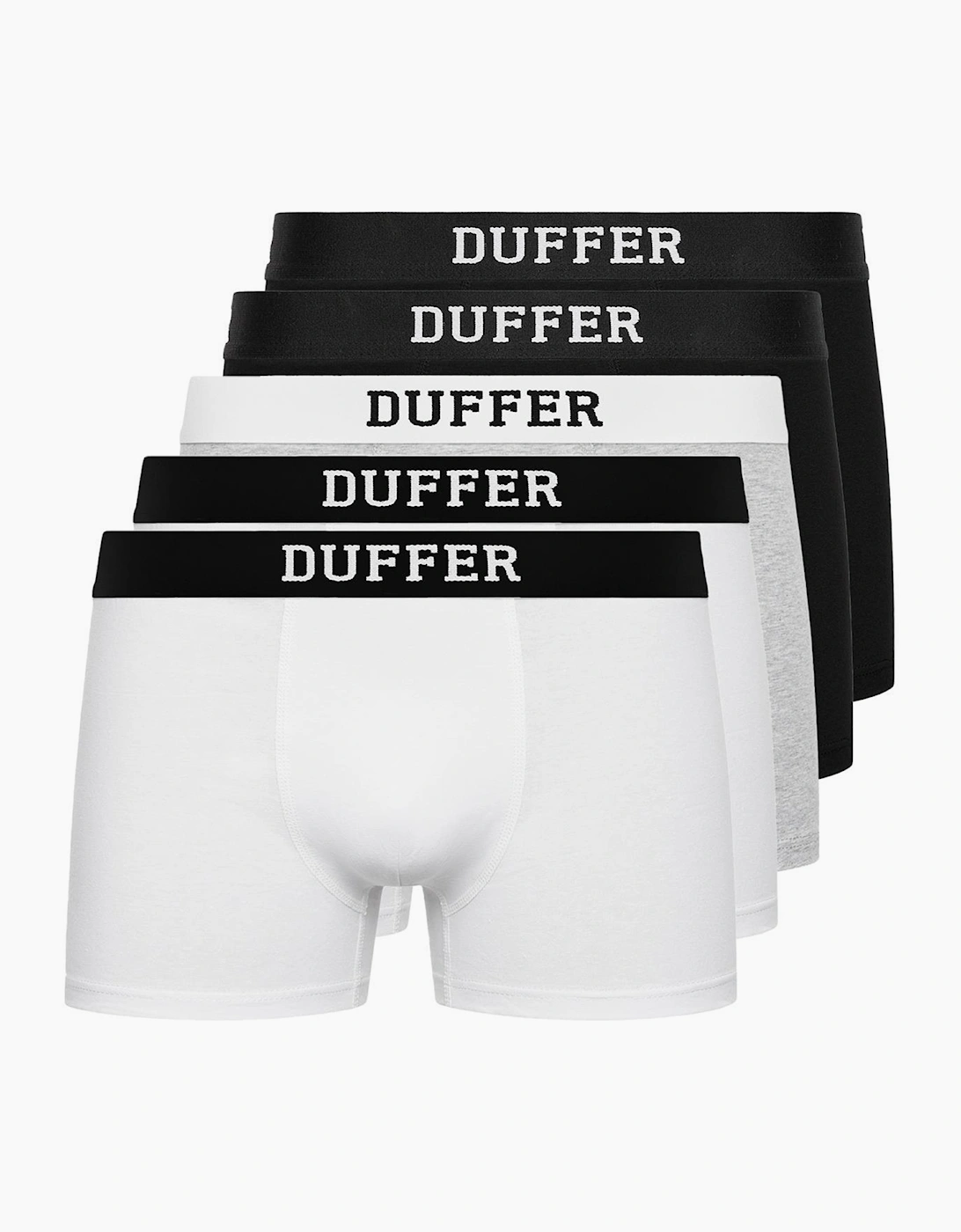Duffer Classic 5pk Boxer Shorts Mens Assorted