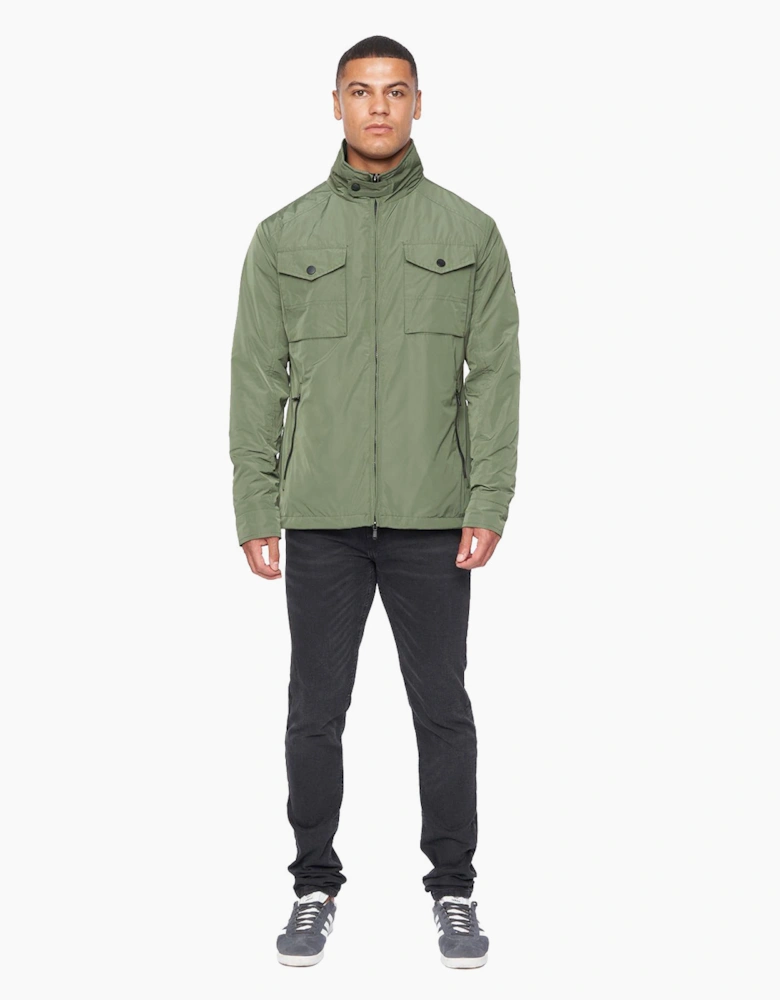 Duck And Cover Duck and Cover Blensons Padded Jacket Mens Dark Olive / Green