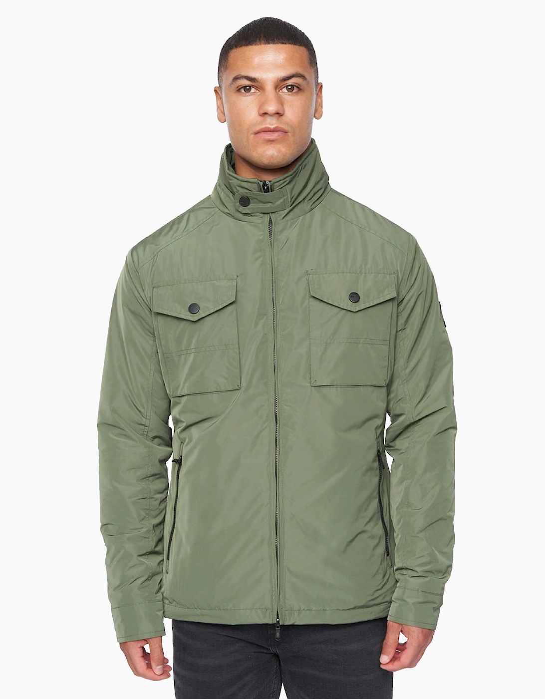 Duck And Cover Duck and Cover Blensons Padded Jacket Mens Dark Olive / Green