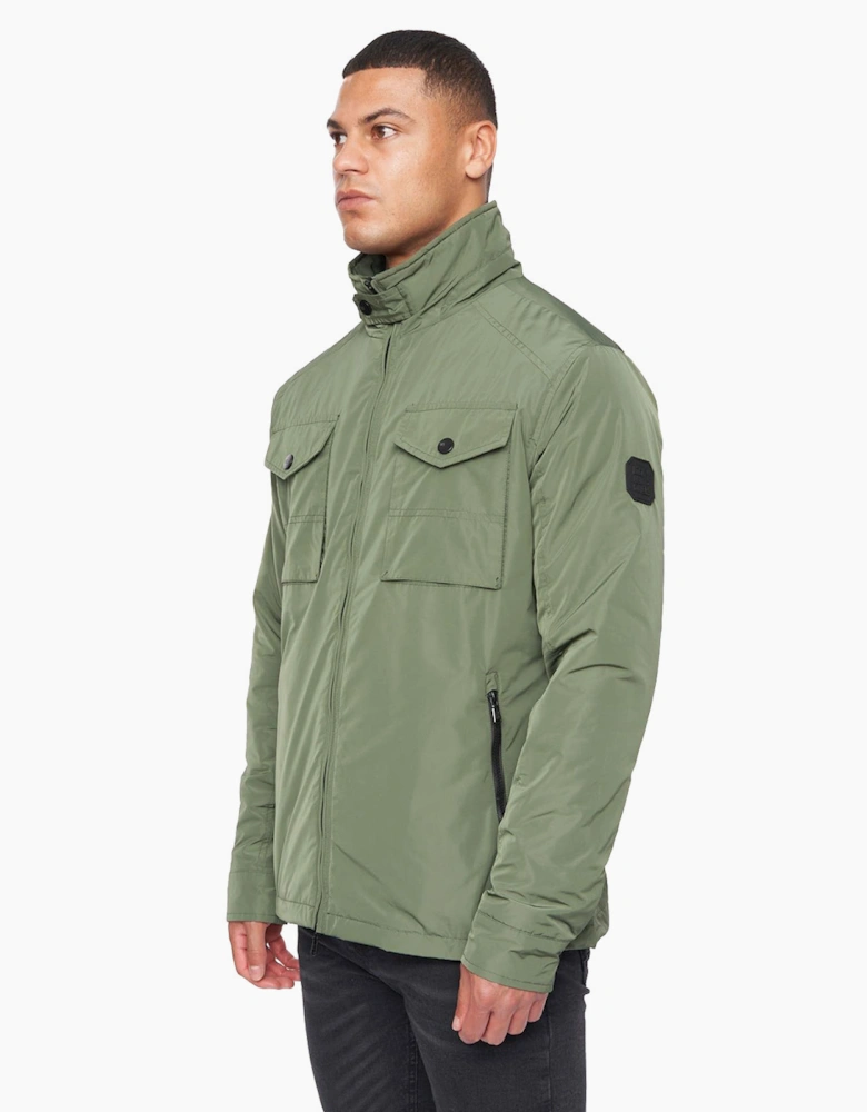 Duck And Cover Duck and Cover Blensons Padded Jacket Mens Dark Olive / Green