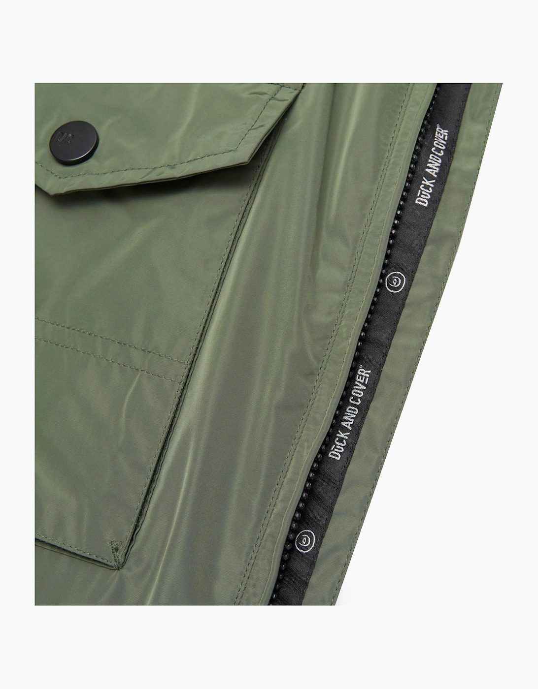 Duck And Cover Duck and Cover Blensons Padded Jacket Mens Dark Olive / Green