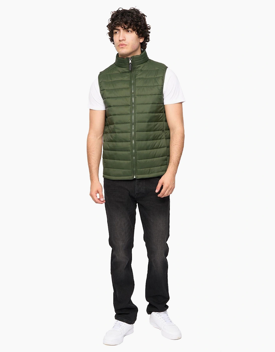 Bewley & Ritch Earlam Gilet Mens Olive