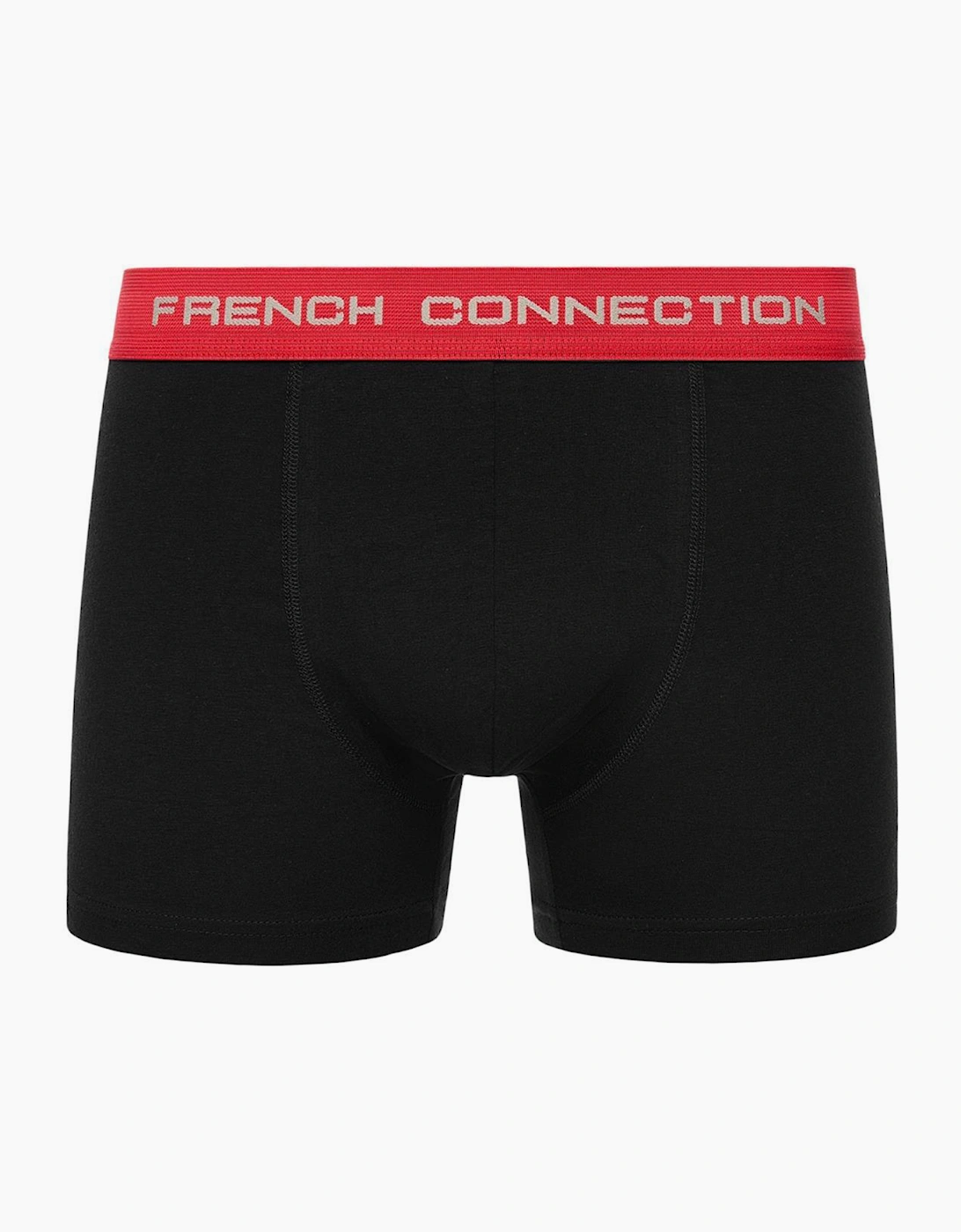French Connection FC20 3pk Boxer Shorts Mens Black