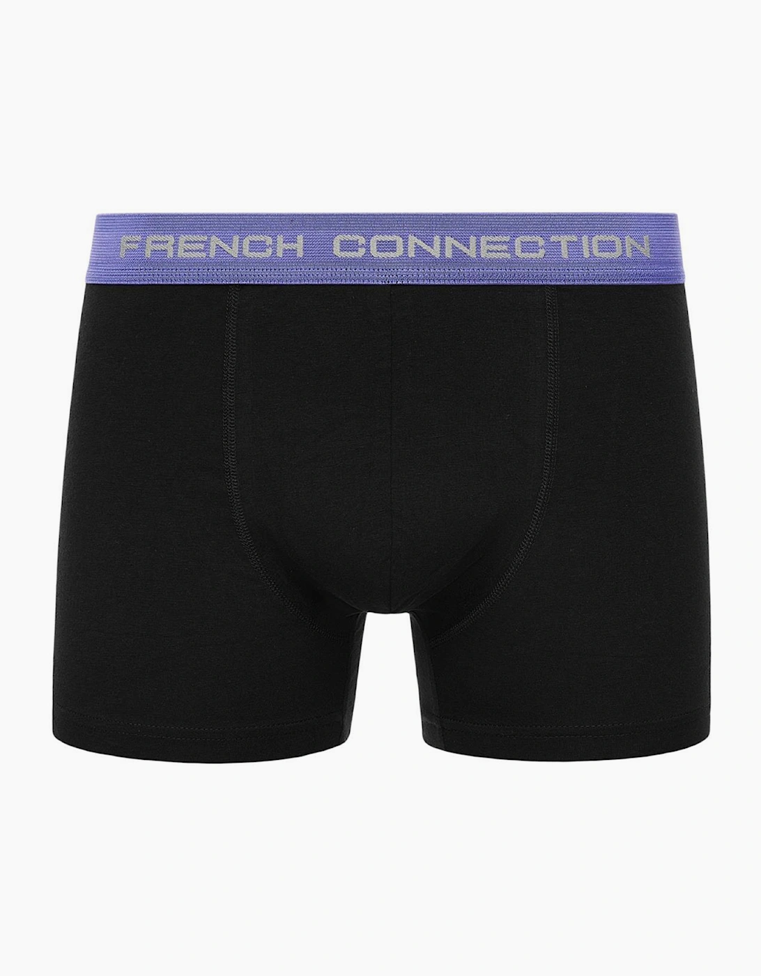 French Connection FC6 3pk Boxer Shorts Mens Black