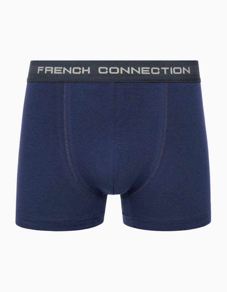 French Connection FC15 3pk Boxer Shorts Mens Blues