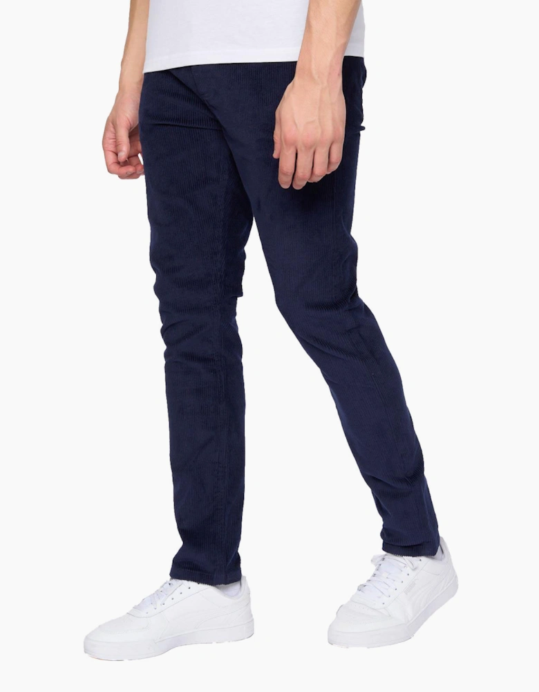 Duck And Cover Duck and Cover Cordsome Trousers Mens Navy