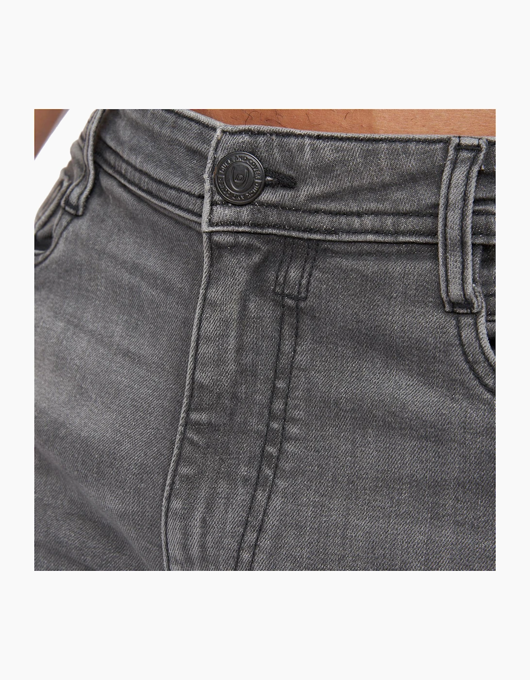 Duck And Cover Janstar Straight Leg Jeans Mens Grey