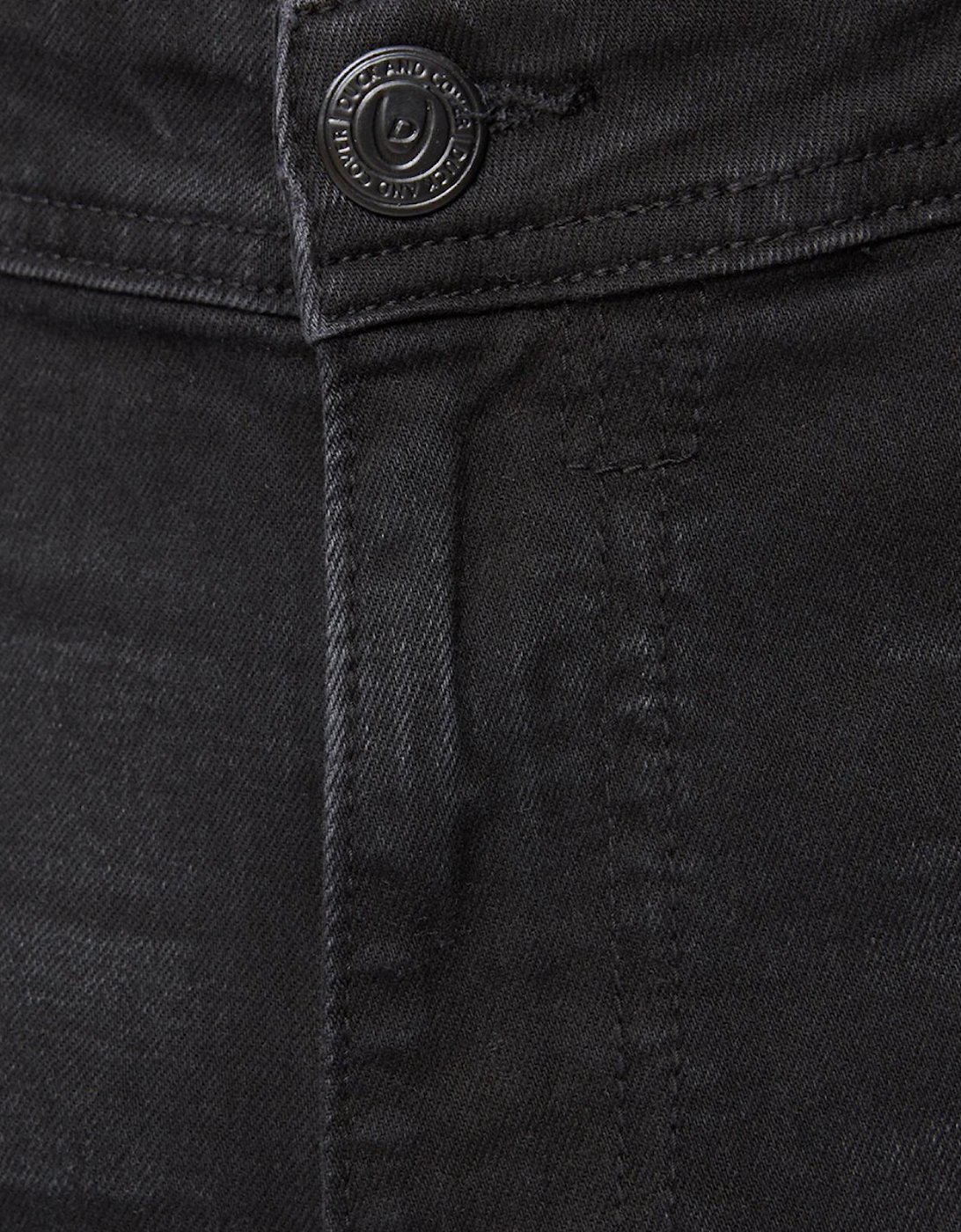 Duck And Cover Janstar Straight Leg Jeans Mens Black Wash