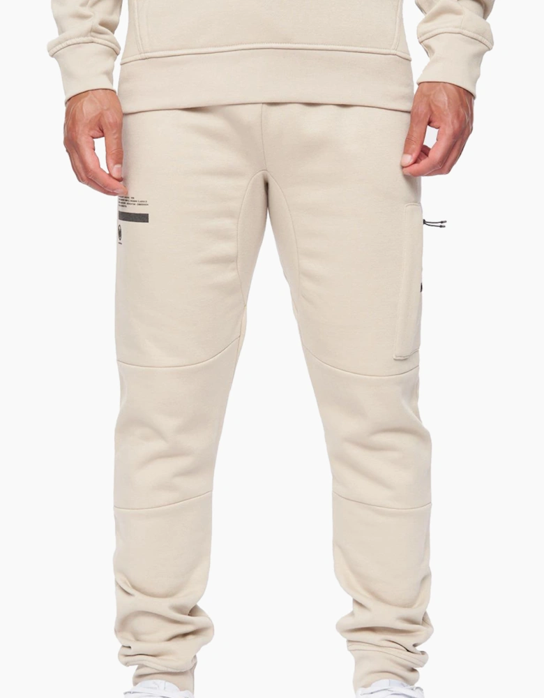 Duck And Cover Heningys Joggers Mens Greige