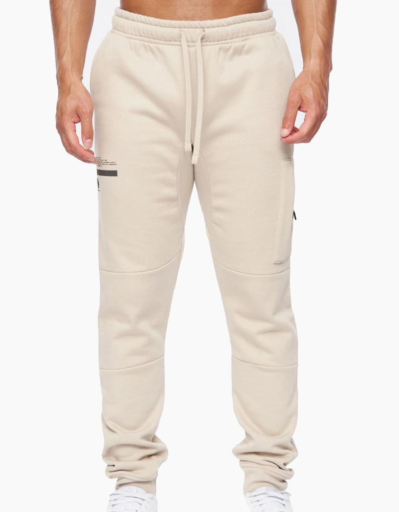 Duck And Cover Heningys Joggers Mens Greige