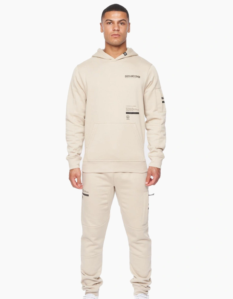 Duck And Cover Heningys Joggers Mens Greige