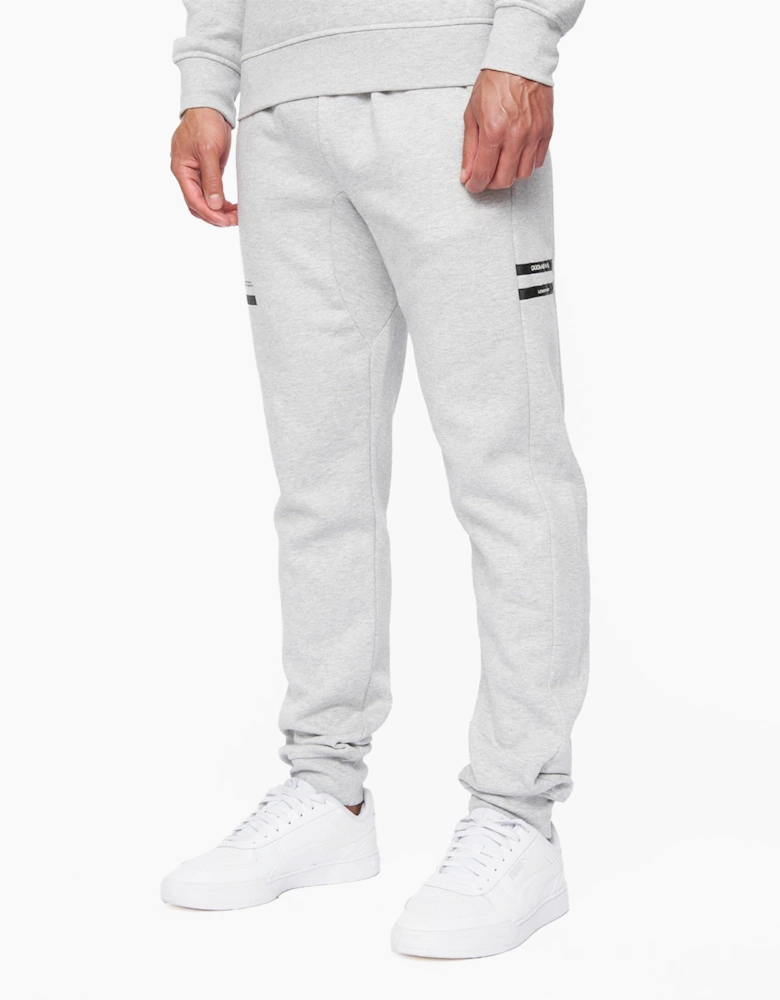 Duck And Cover Jennerkins Joggers Mens Grey Marl