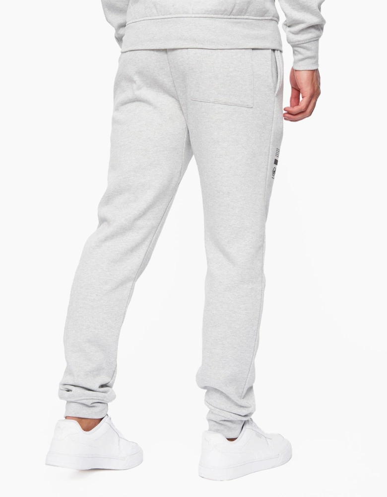 Duck And Cover Jennerkins Joggers Mens Grey Marl