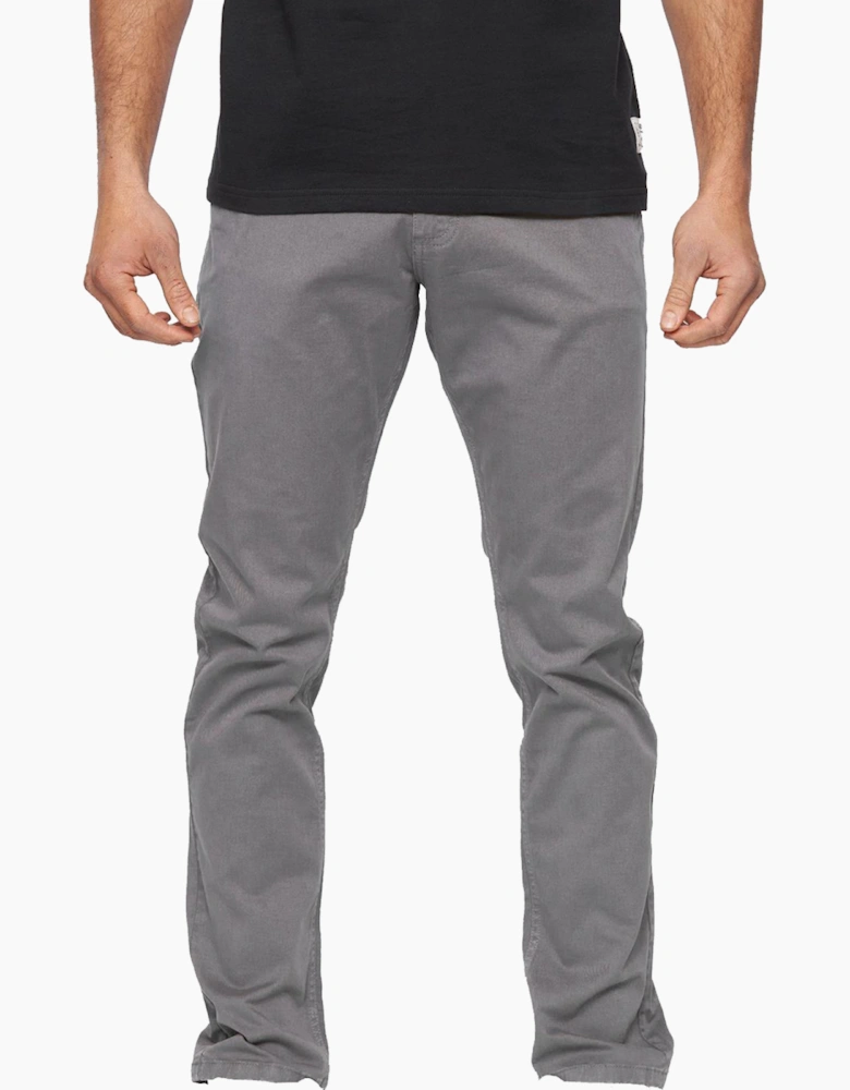 Duck And Cover Moretor Chinos Mens Dark Grey