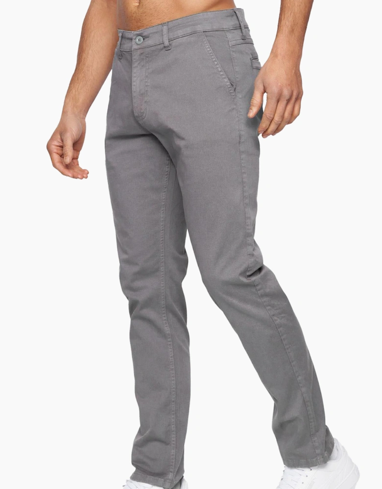 Duck And Cover Moretor Chinos Mens Dark Grey