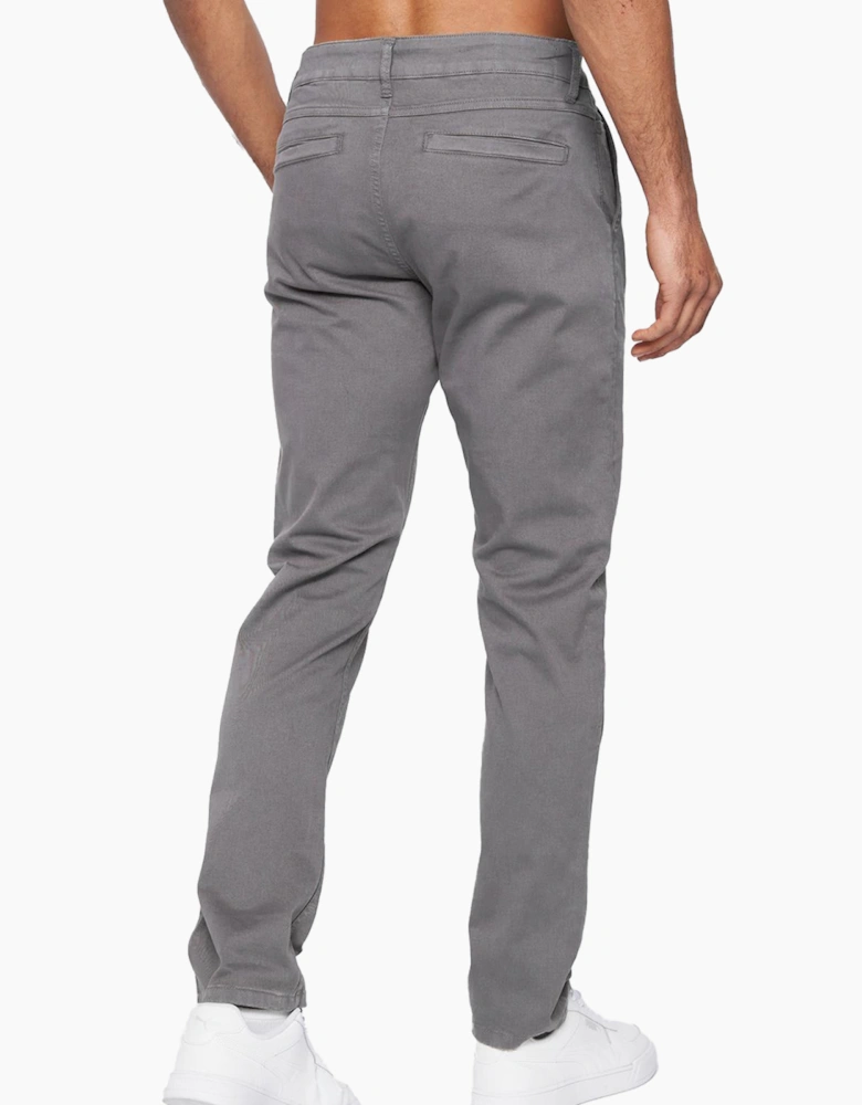 Duck And Cover Moretor Chinos Mens Dark Grey