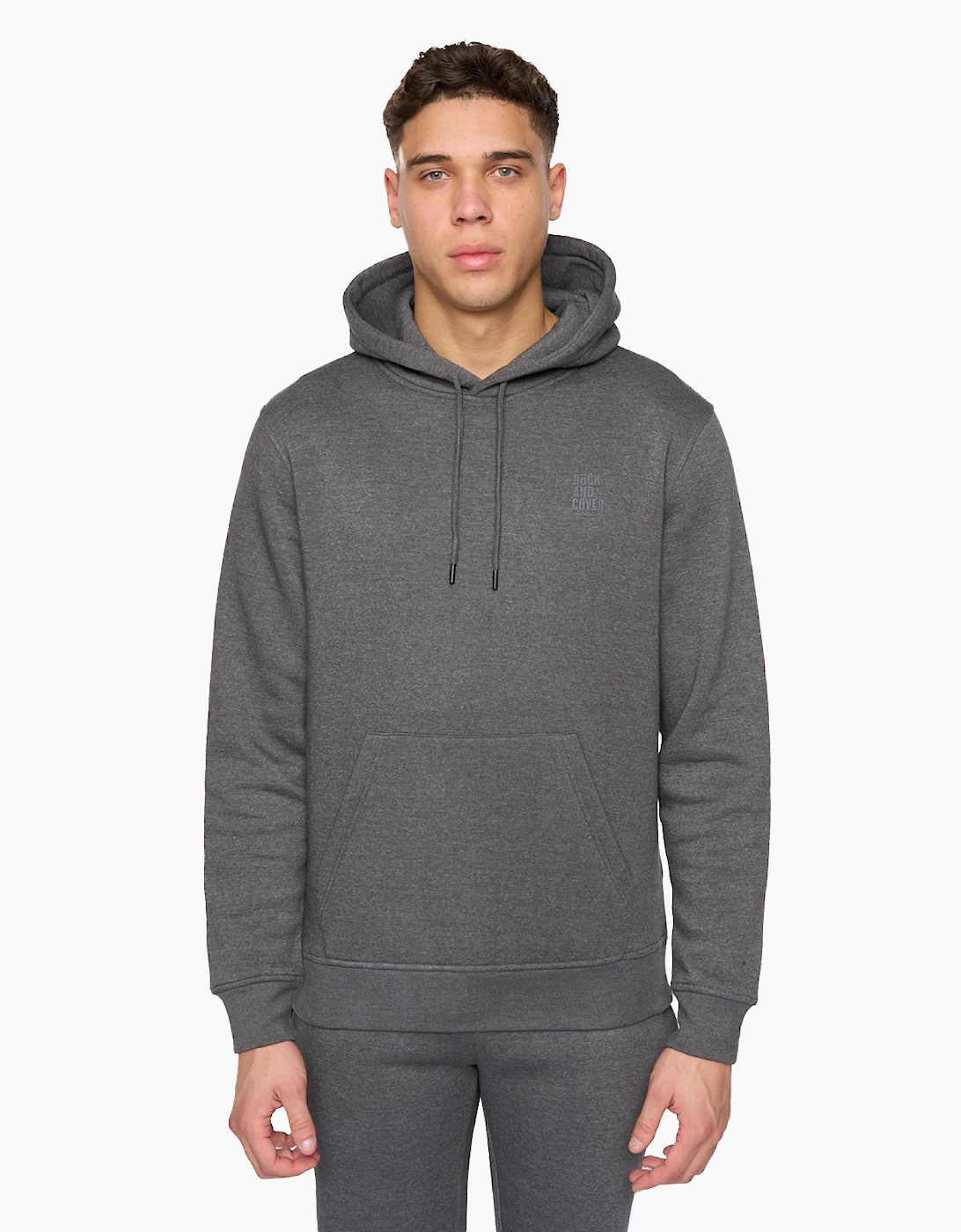 Duck And Cover Merchell Tracksuit Mens Charcoal Marl