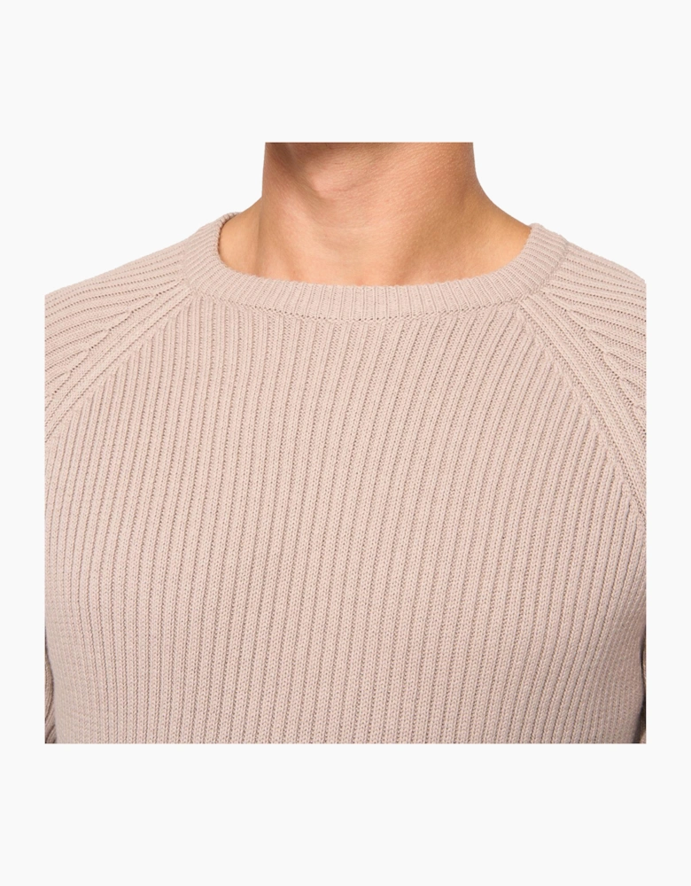 Crosshatch Bewley & Ritch Kramtax Jumper Mens Taupe / Beige