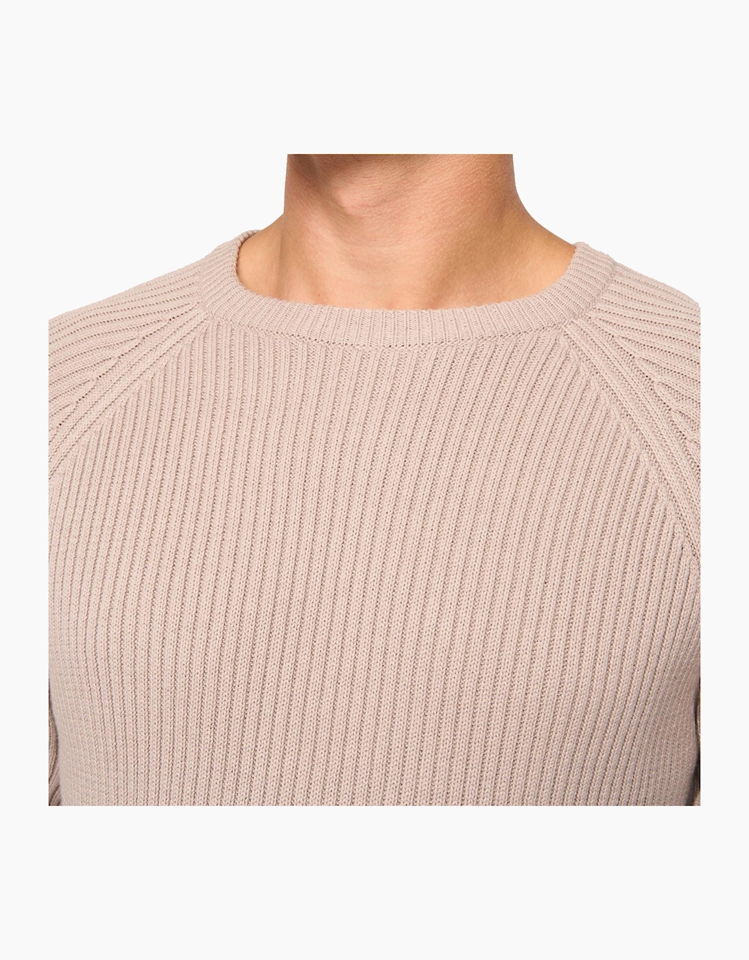 Crosshatch Bewley & Ritch Kramtax Jumper Mens Taupe / Beige