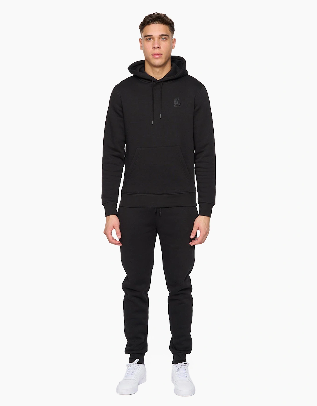 Duck And Cover Merchell Tracksuit Mens Black