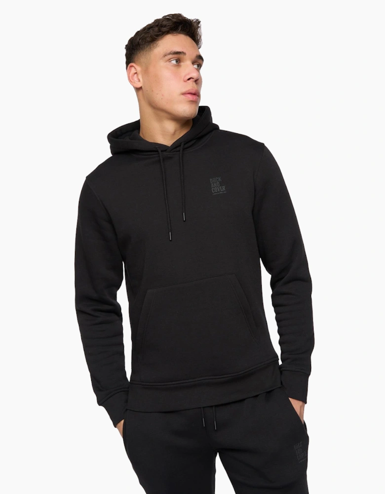 Duck And Cover Merchell Tracksuit Mens Black