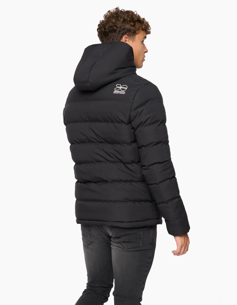 Crosshatch Pitsburg Jacket Mens Black