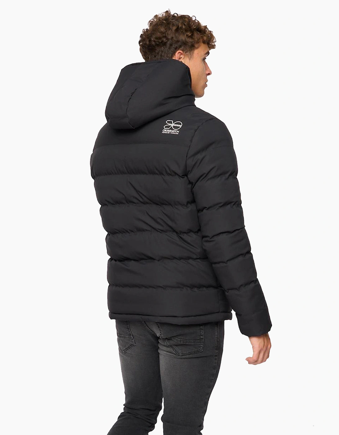 Crosshatch Pitsburg Jacket Mens Black