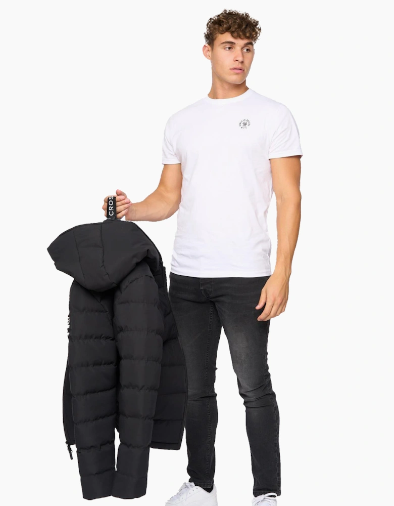 Crosshatch Pitsburg Jacket Mens Black