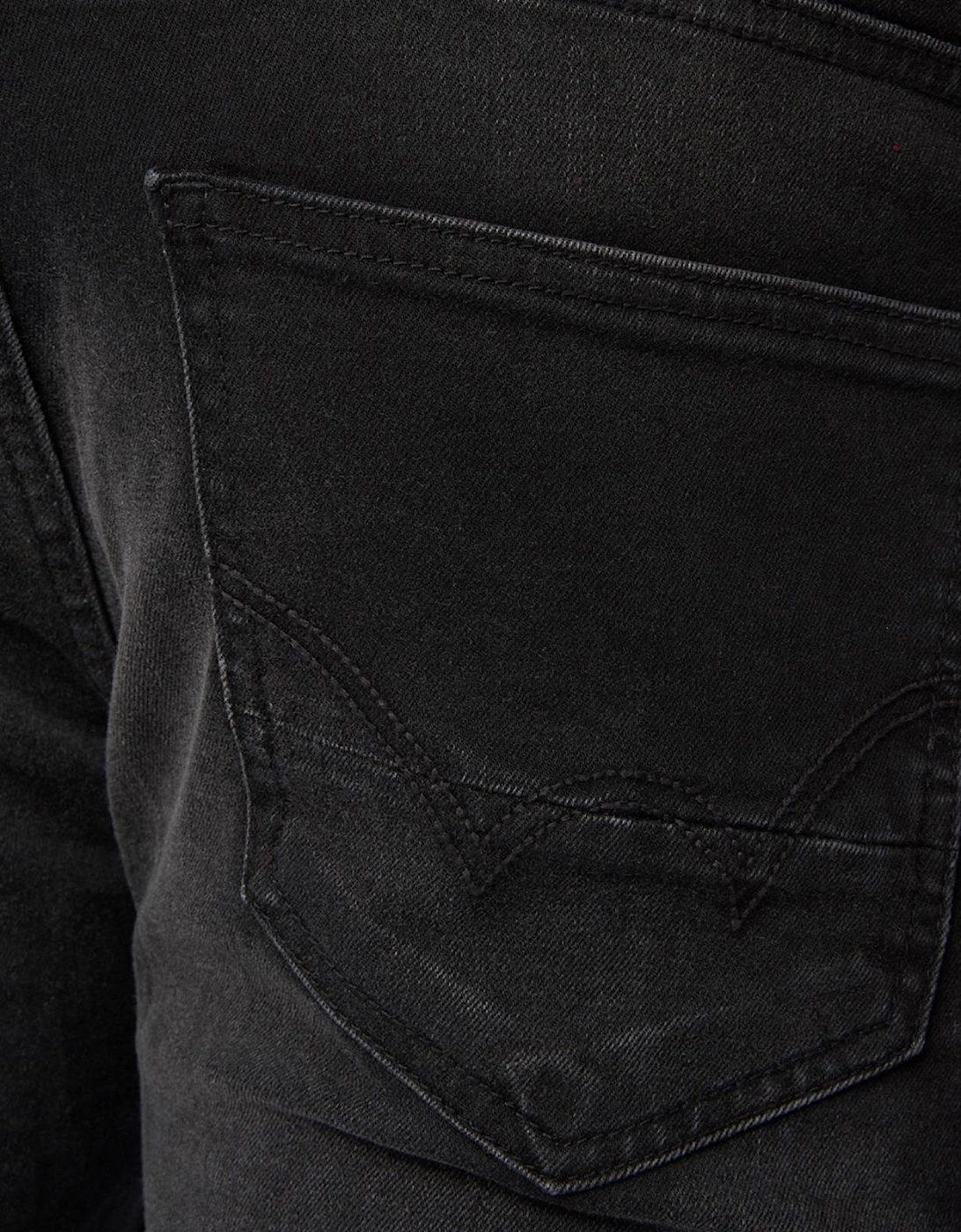Duck And Cover Overburg Tapered Jeans Mens Black