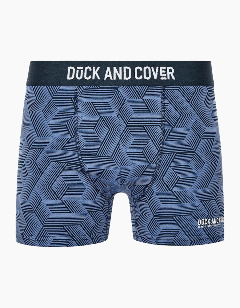 Duck And Cover Quenelly 5pk Boxer Shorts Mens Assorted