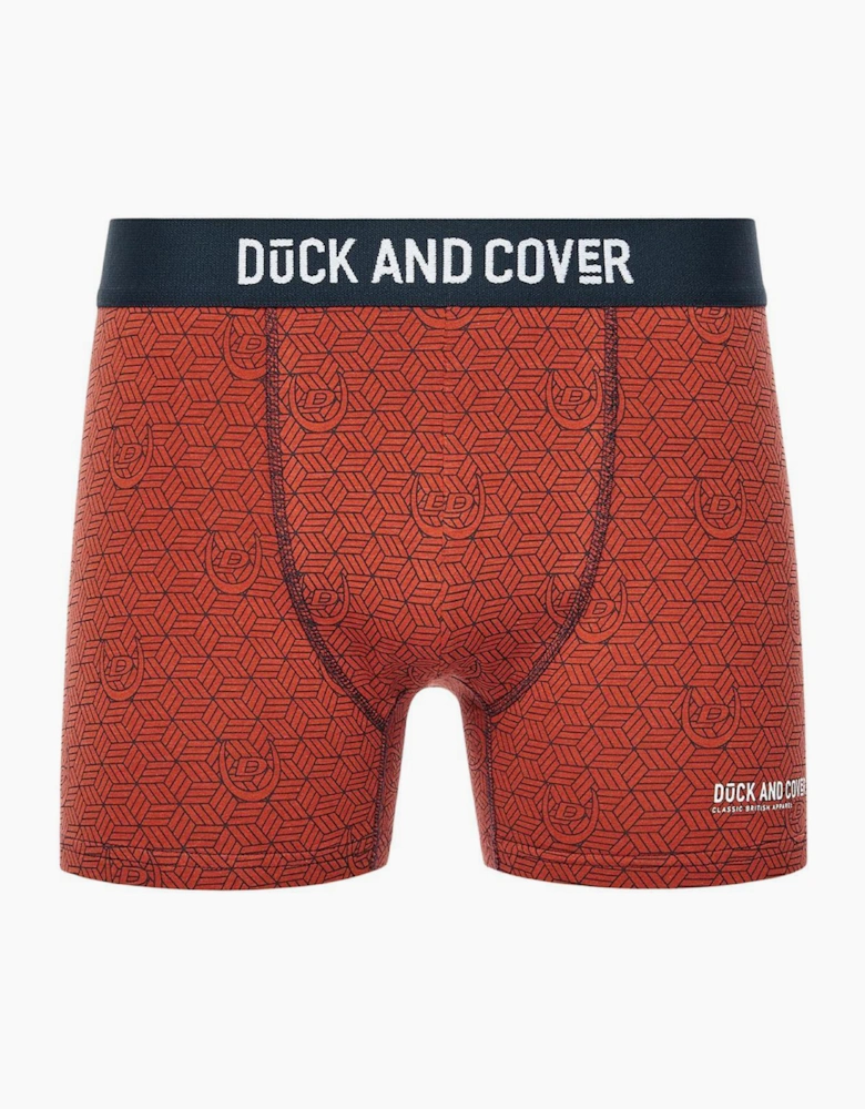 Duck And Cover Quenelly 5pk Boxer Shorts Mens Assorted