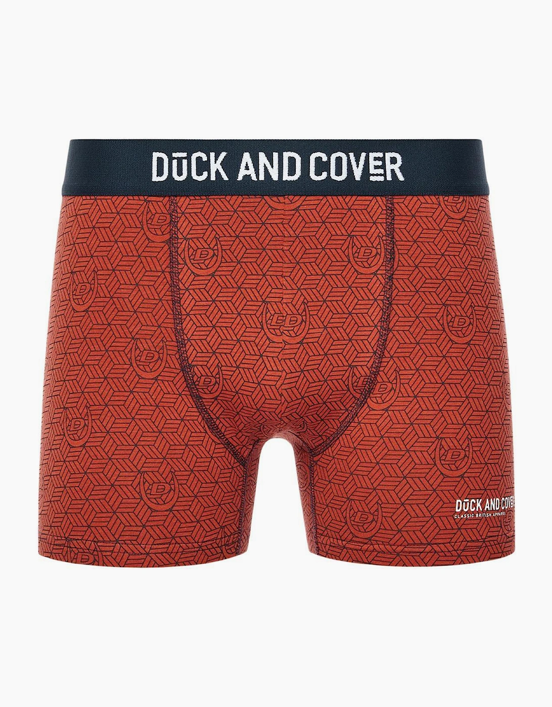 Duck And Cover Quenelly 5pk Boxer Shorts Mens Assorted