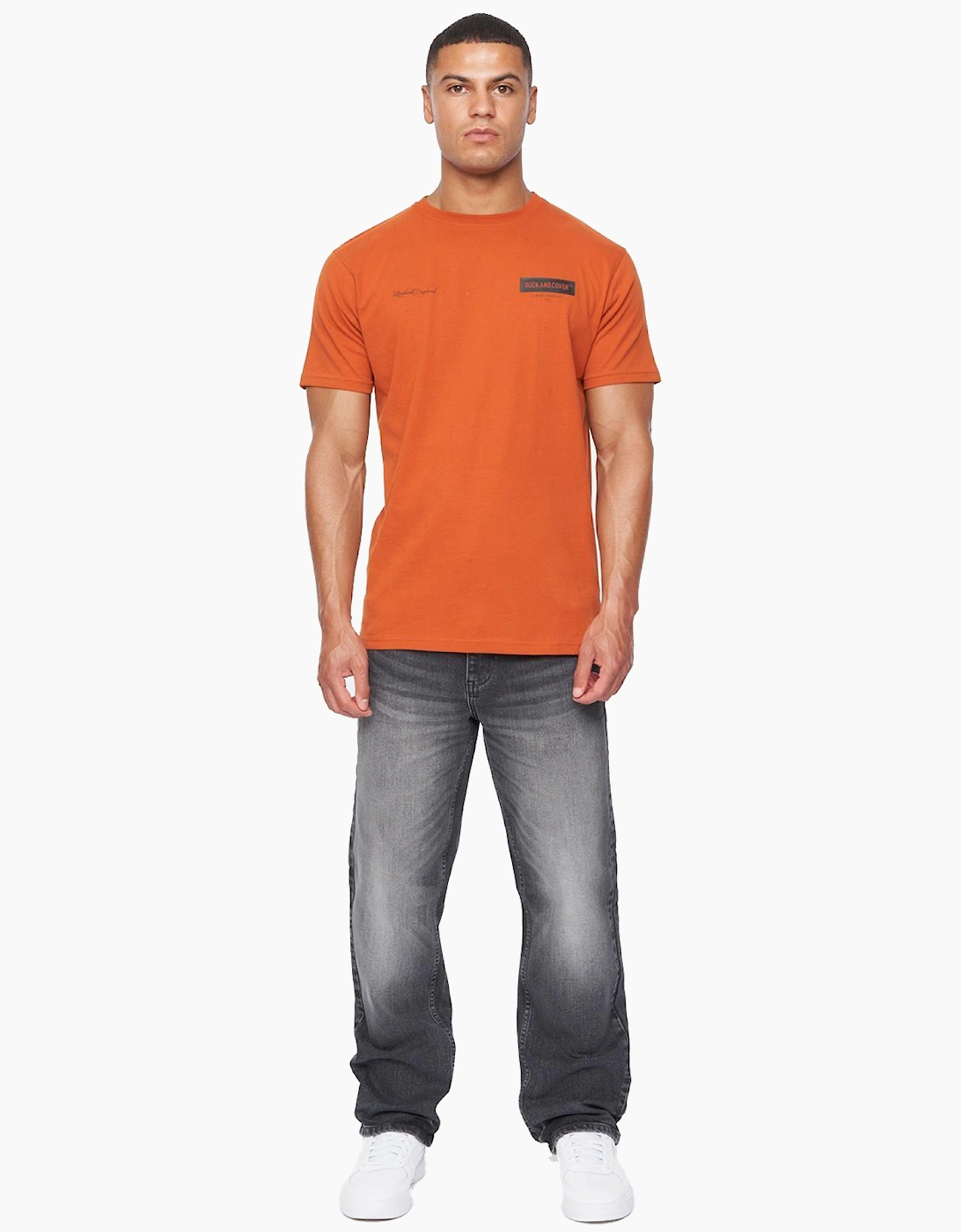 Duck And Cover Rushawn Jeans Mens Black